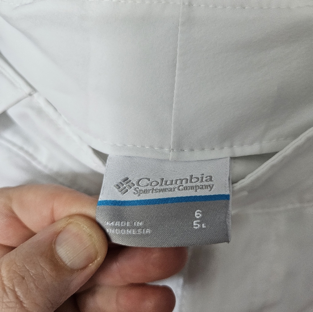 Columbia PFG White Size 6 5L